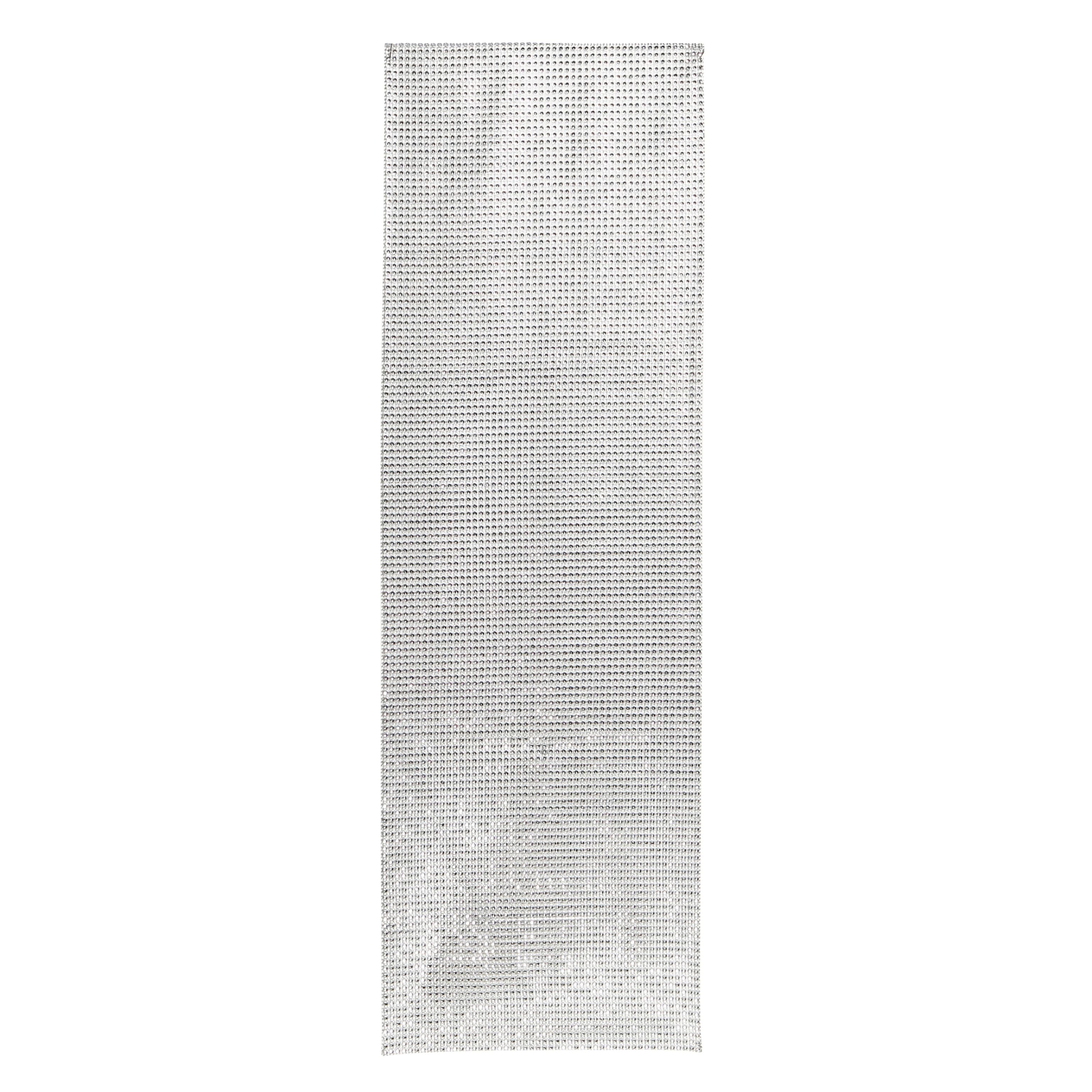Silver Diamonte Table Runner