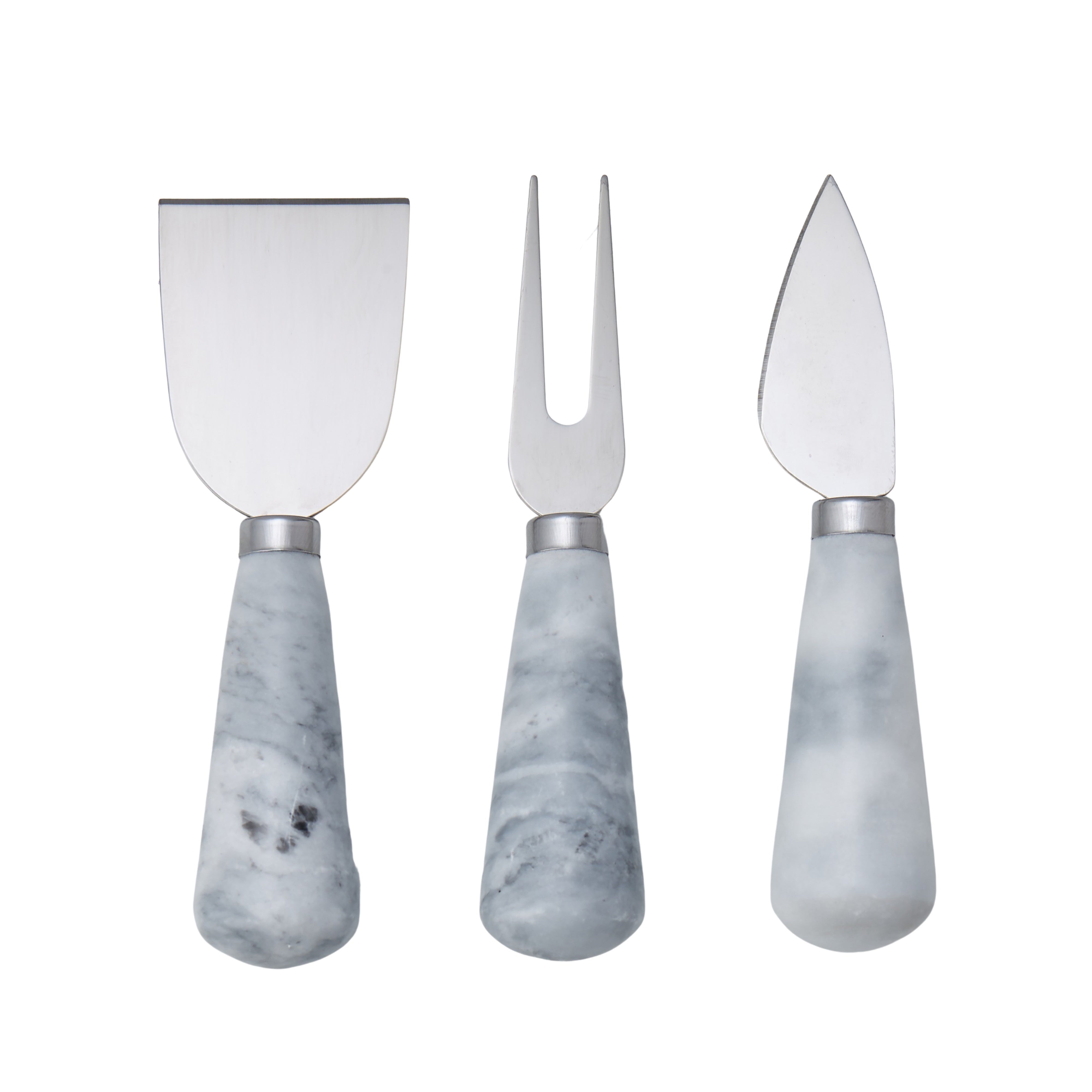 Nuvolo Marble Cheese Knife 3 Piece Set