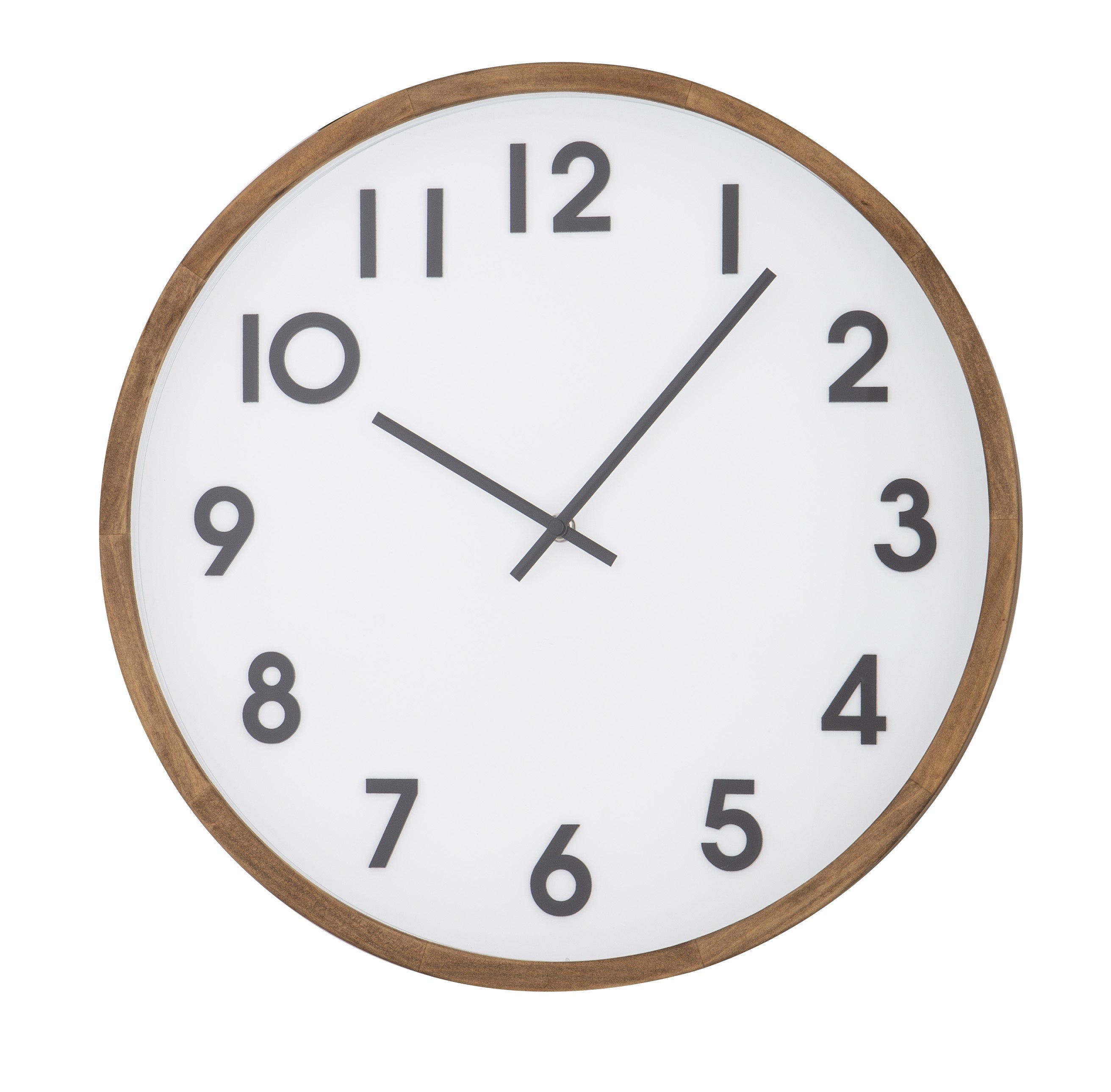 Leonard Wall Clock 41cm | Brown