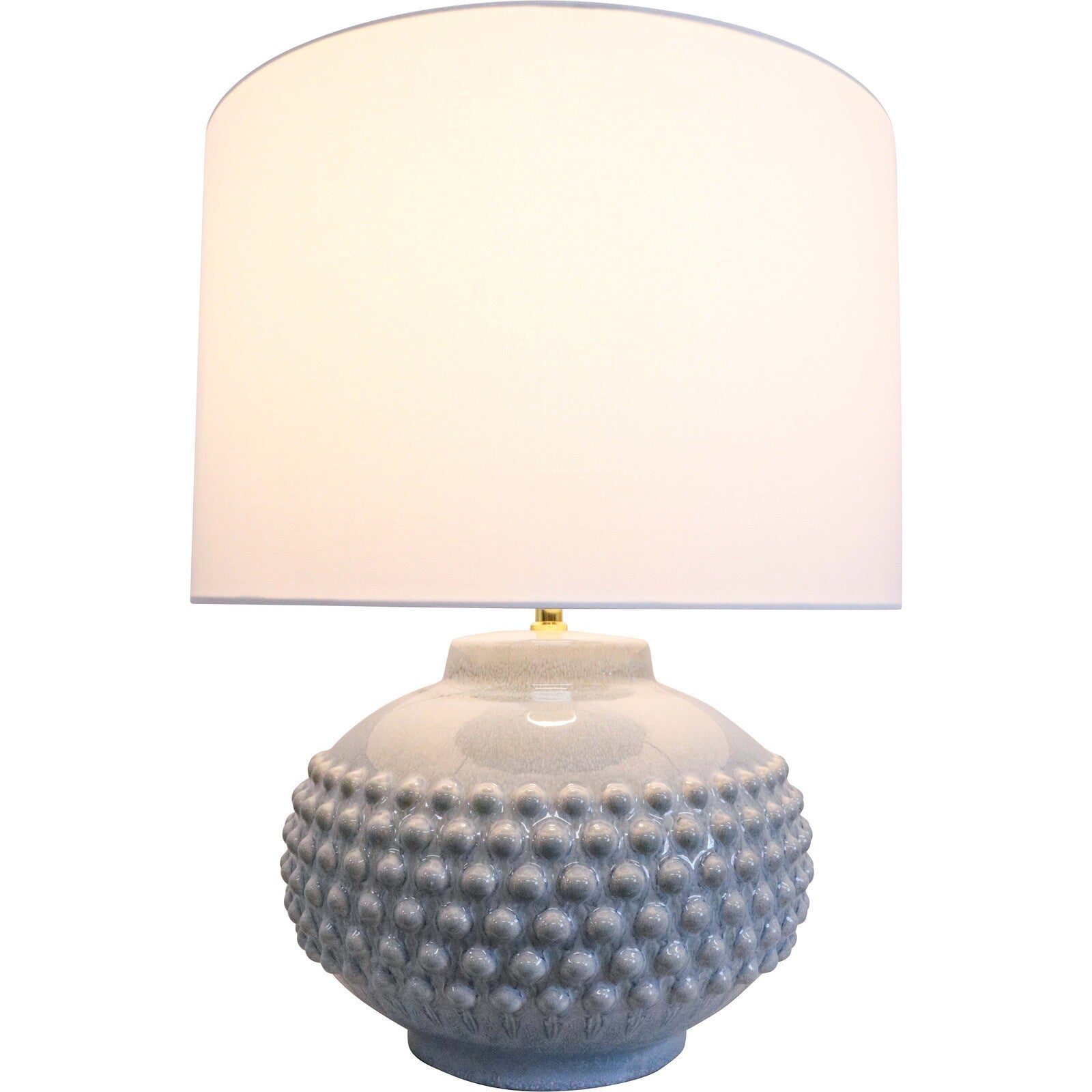 Blue Glaze Lamp