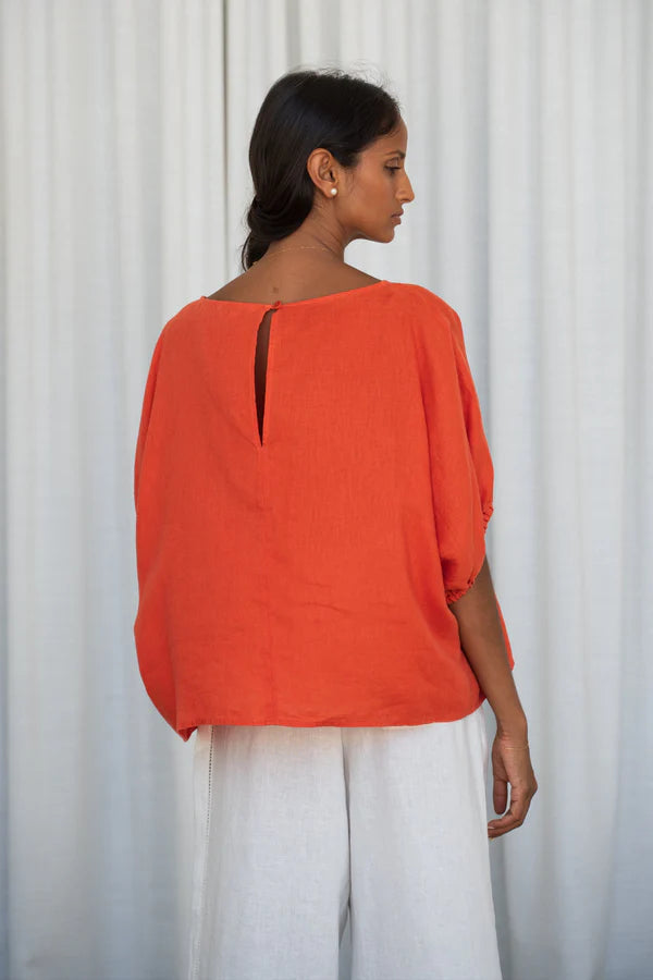 Tina Linen Top | Spritz