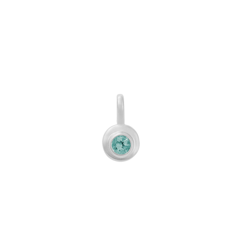 Birthstone Pendant | September - London Blue Topaz | Silver