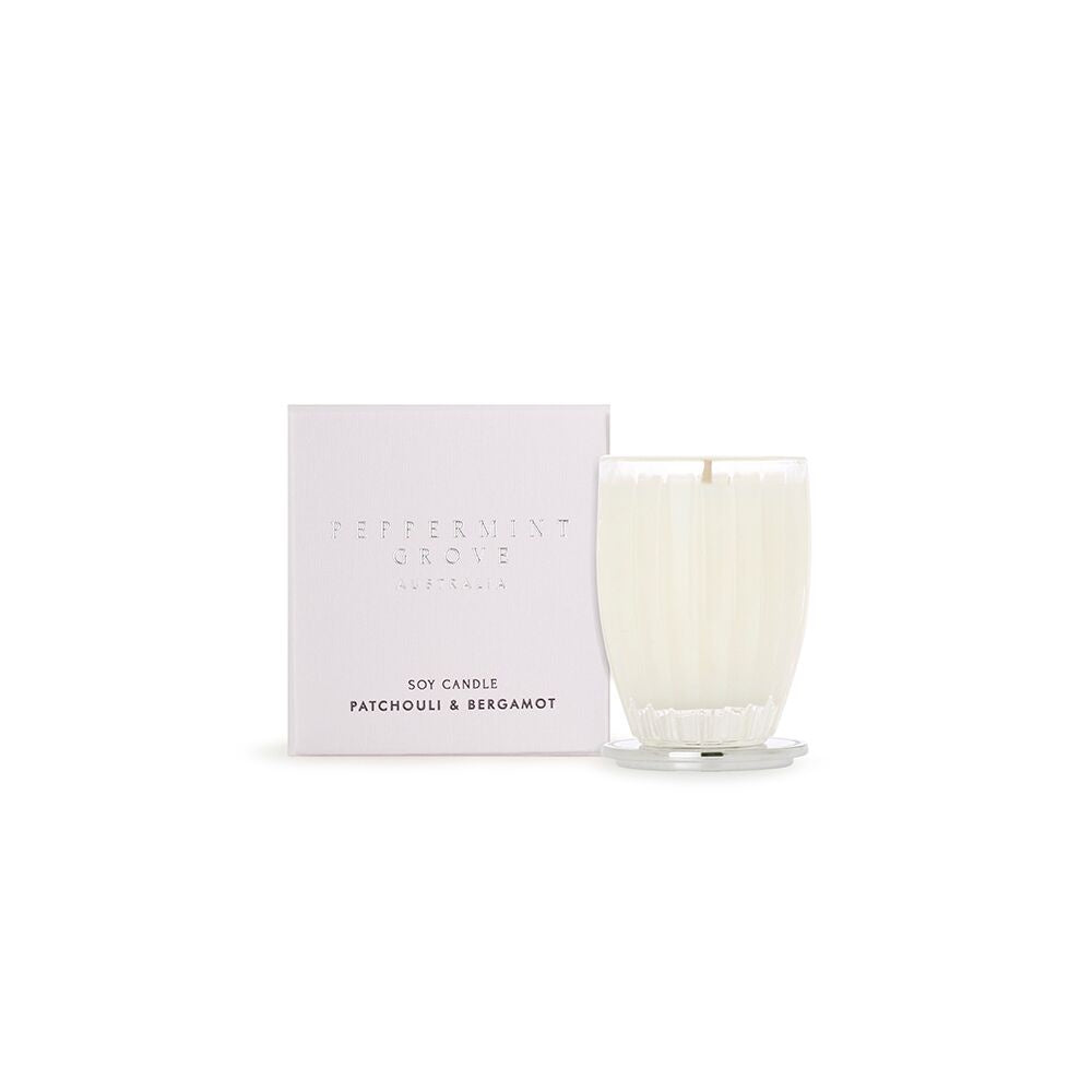 Patchouli & Bergamot Fragrance Mini Candle