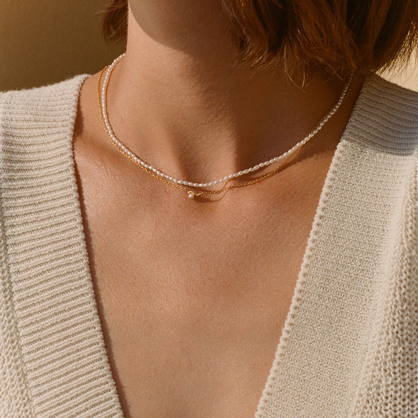 Ripple Necklace | Silver