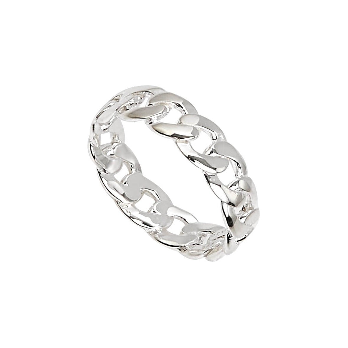 Curb Ring | Silver