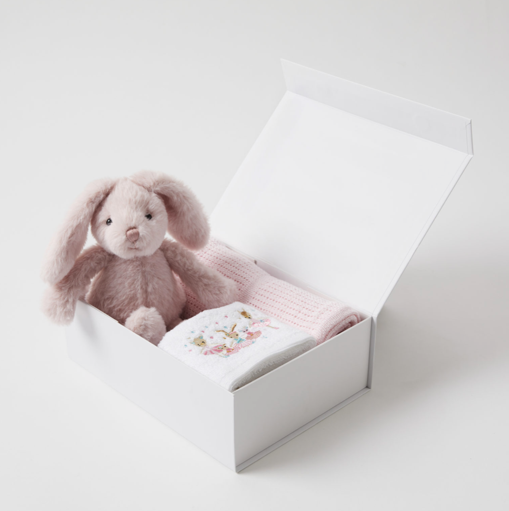 Pink Bunny Hamper Gift Set