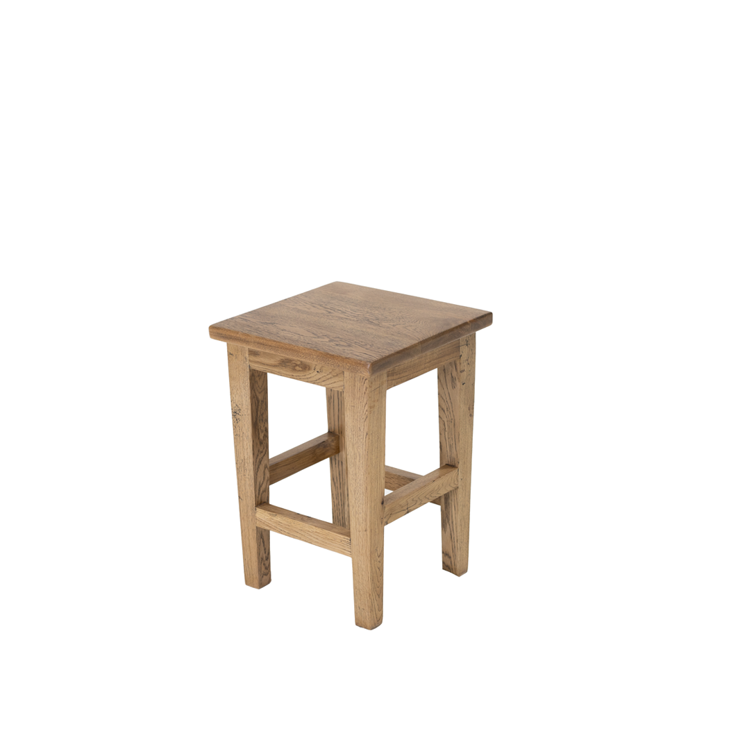 Oak Stool 45cm