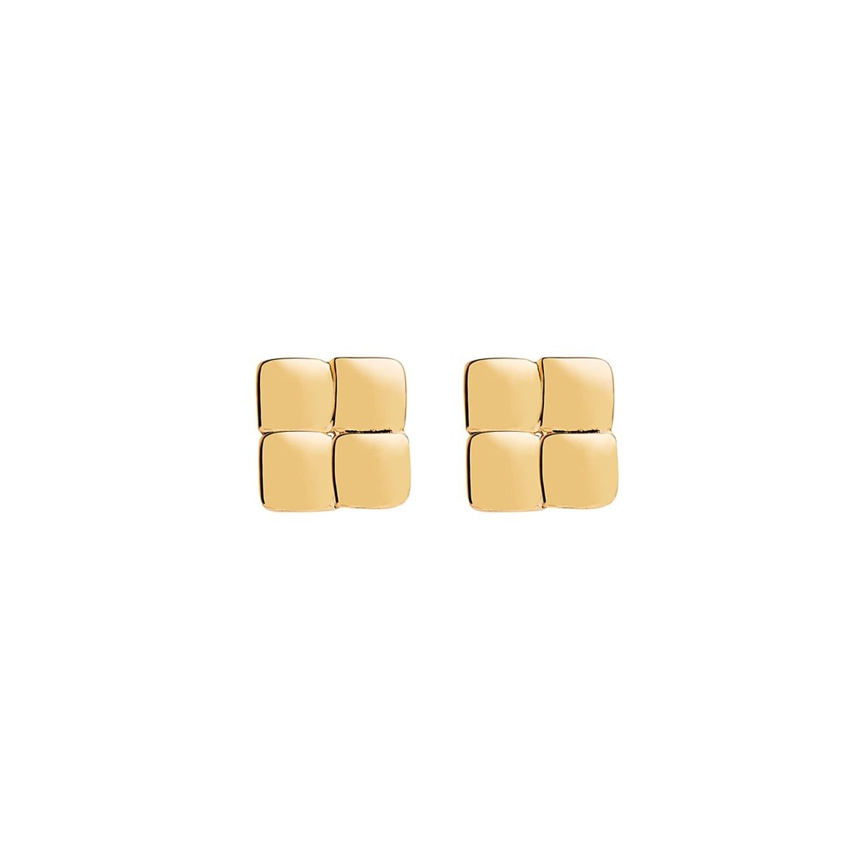 Weave Studs | Gold