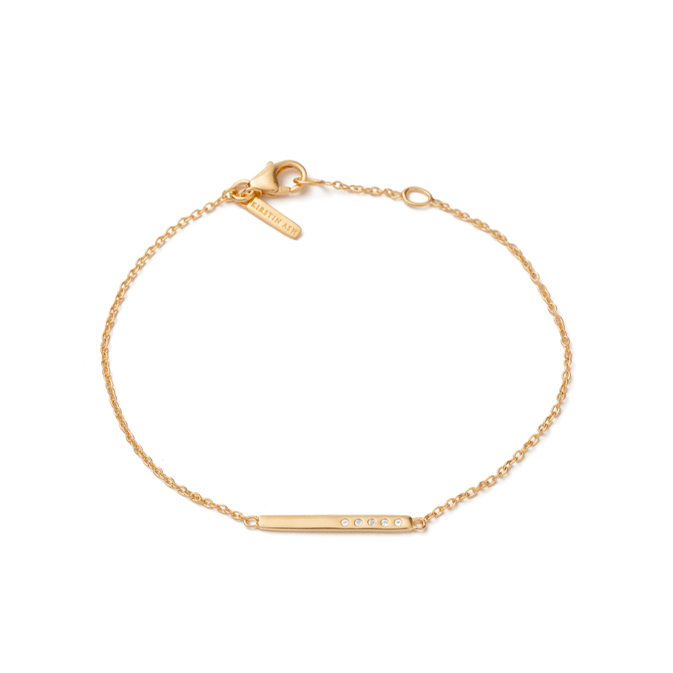 Sun Lines Bar Bracelet | Gold