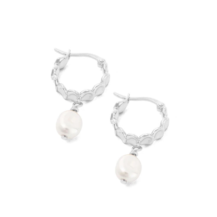 Vacation Hoops | Silver