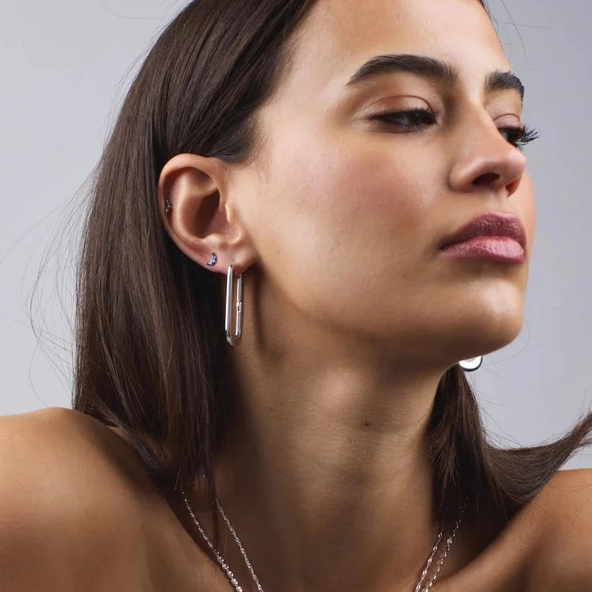 Aria Stud Earring | Sapphire