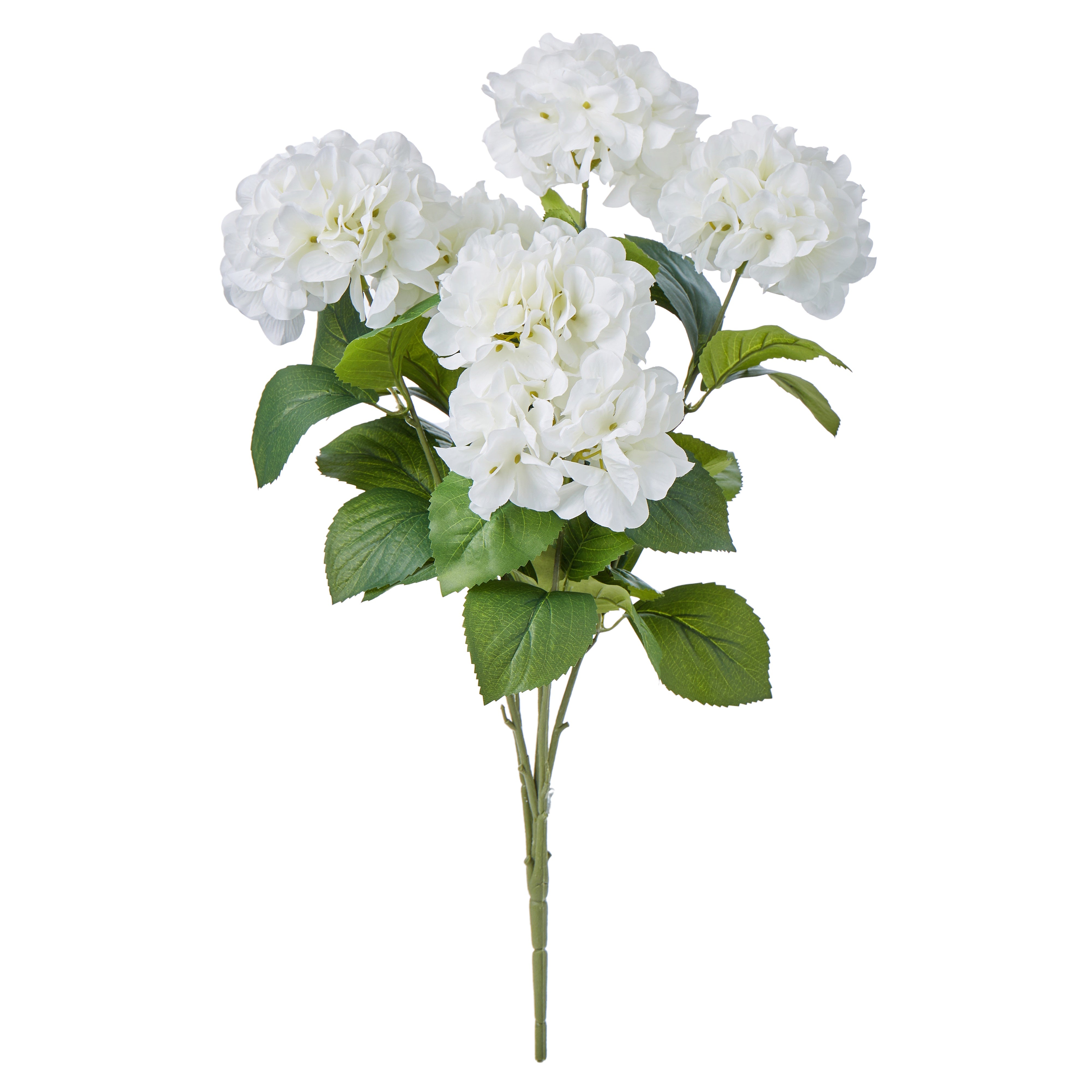 Hydrangea Bush Stem | White