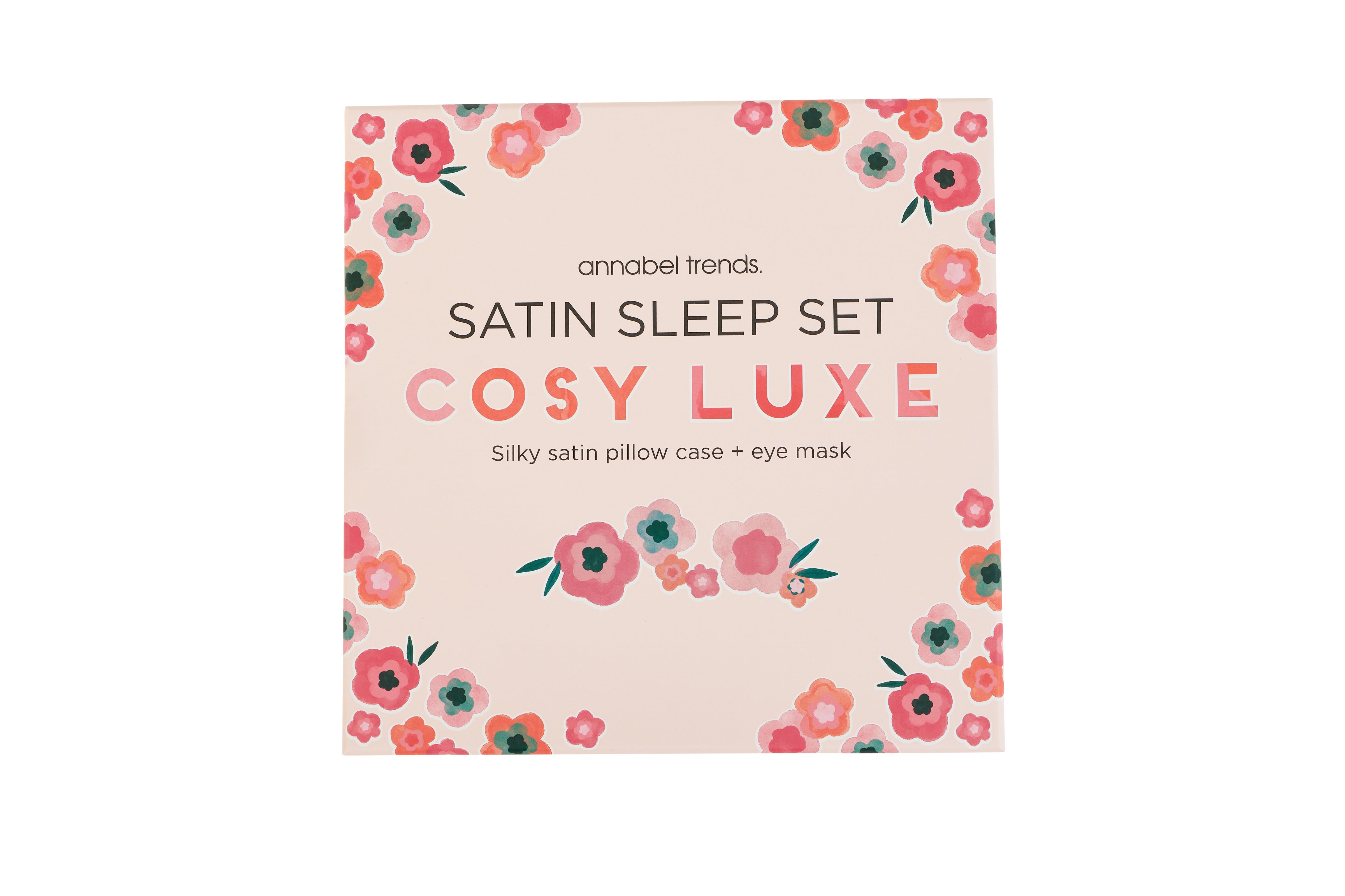 Cosy Luxe Sleep Satin Set | Melon