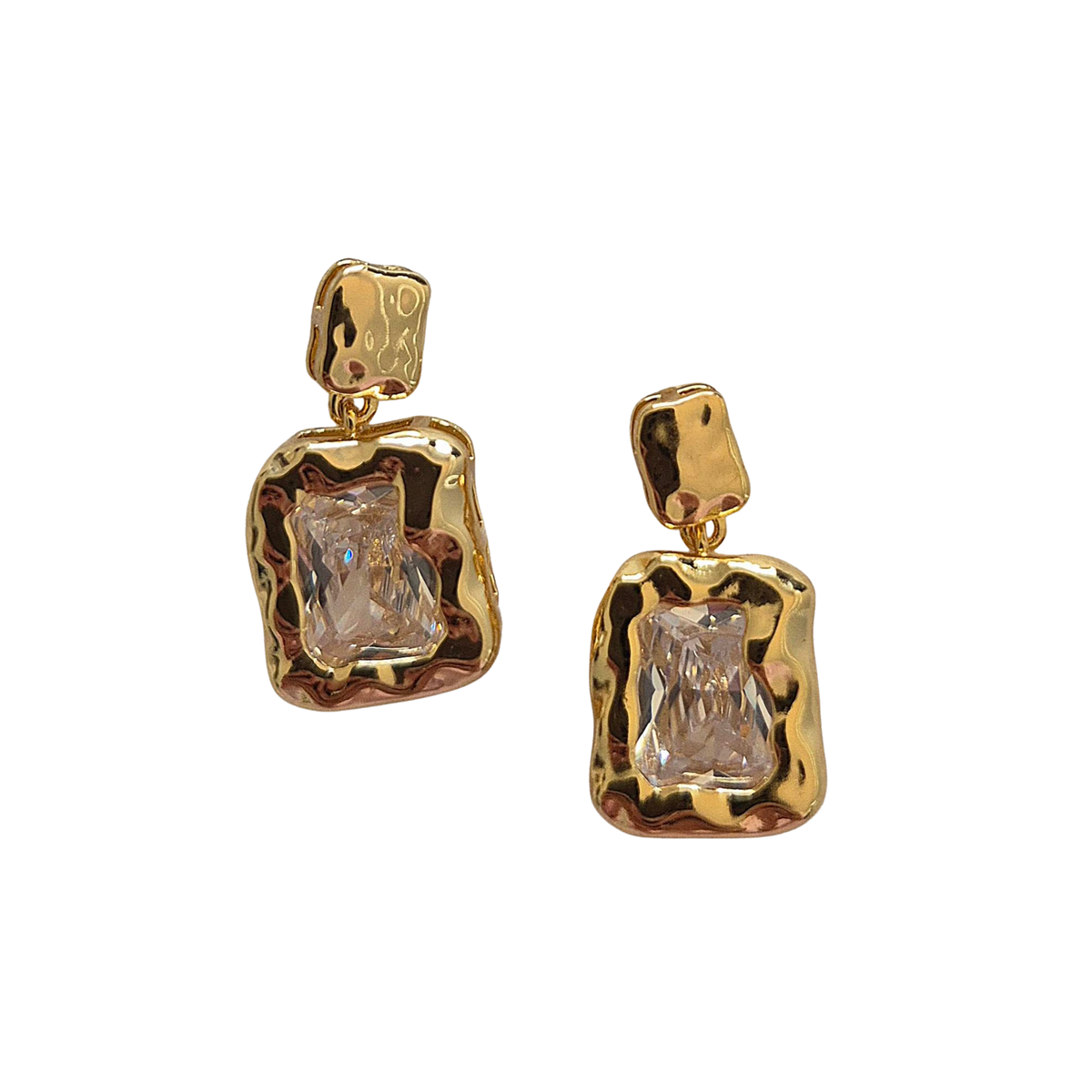 Golden Prism Earrings