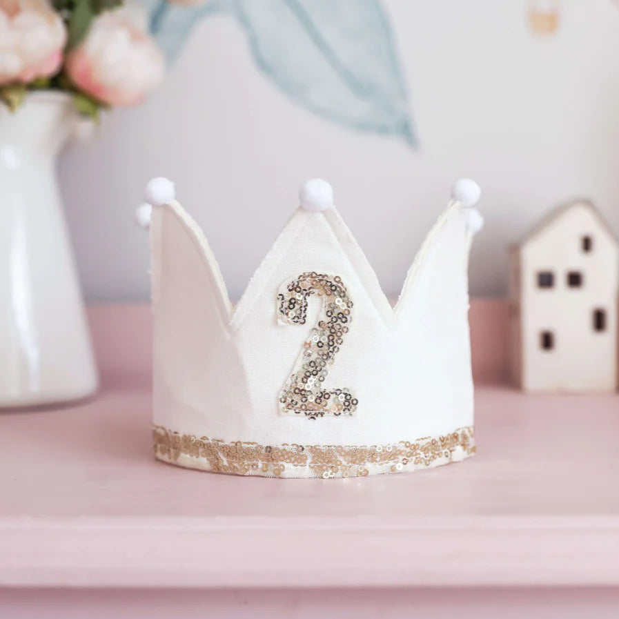 2nd Birthday Crown Ivory