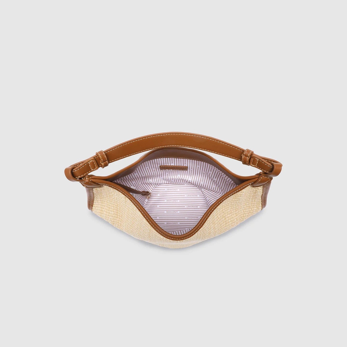 Taya Mini Tote Bag | Raffia/ Tan