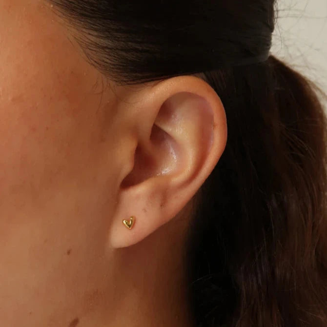 Nora Stud Earring | Gold