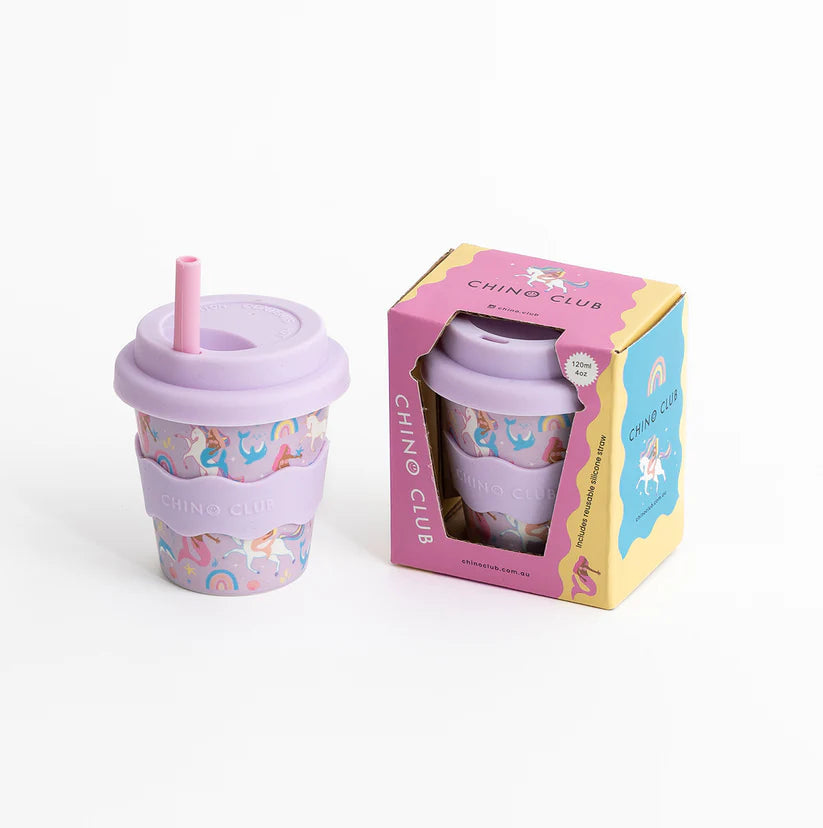 Mermaids and Unicorns Babychino Cup 4oz