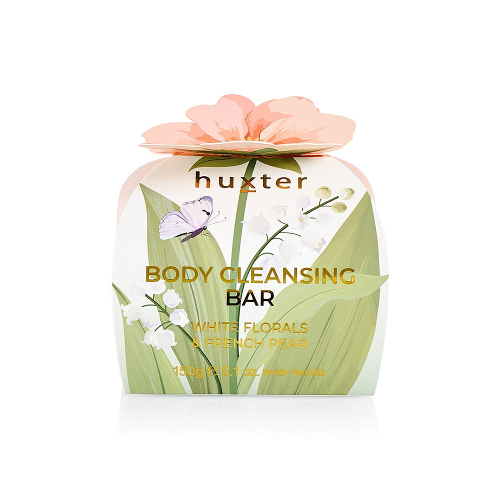 Body Cleansing Bar Gift Box | Peach Flower