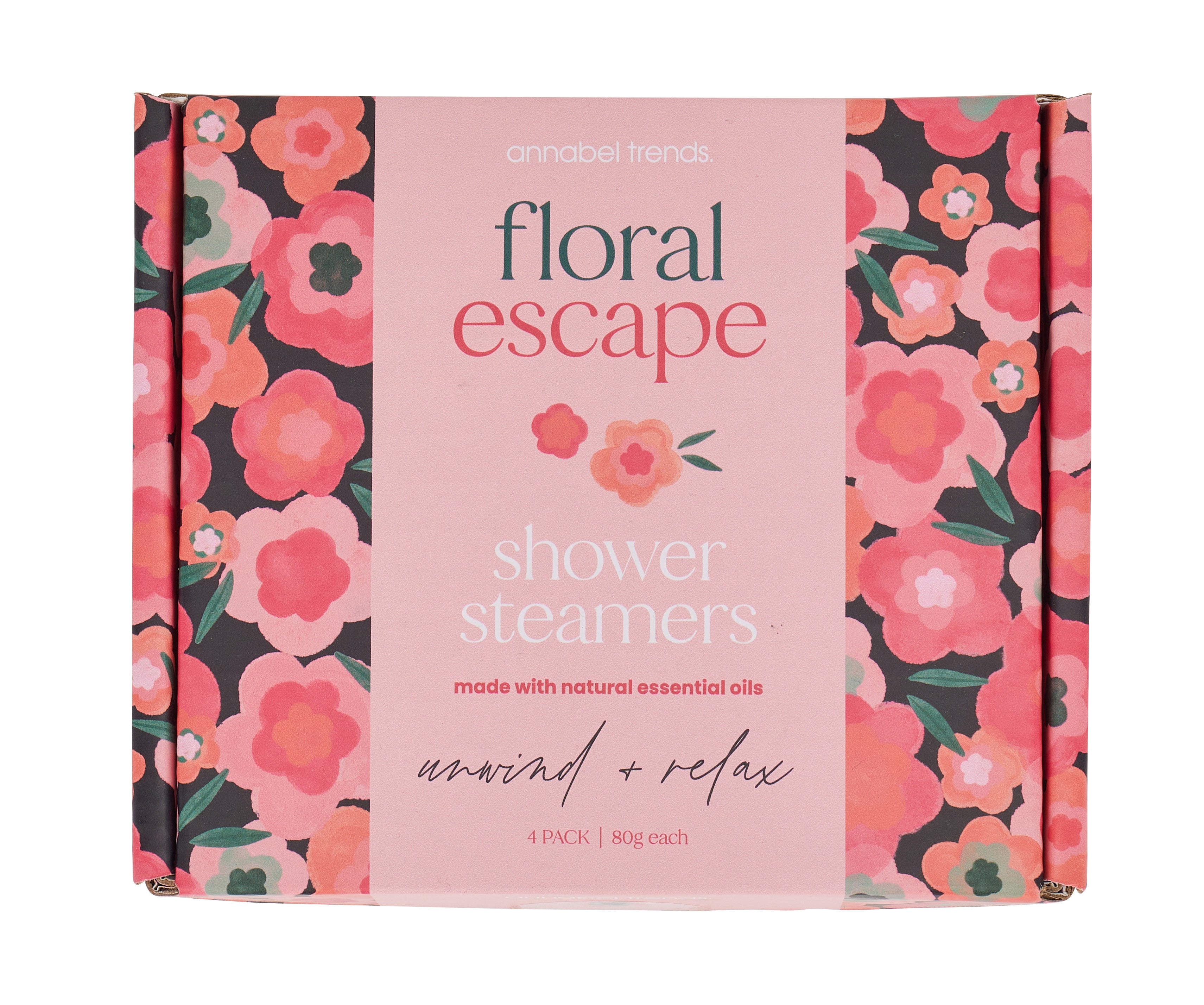 Floral Escape Shower Steamer Gift Box