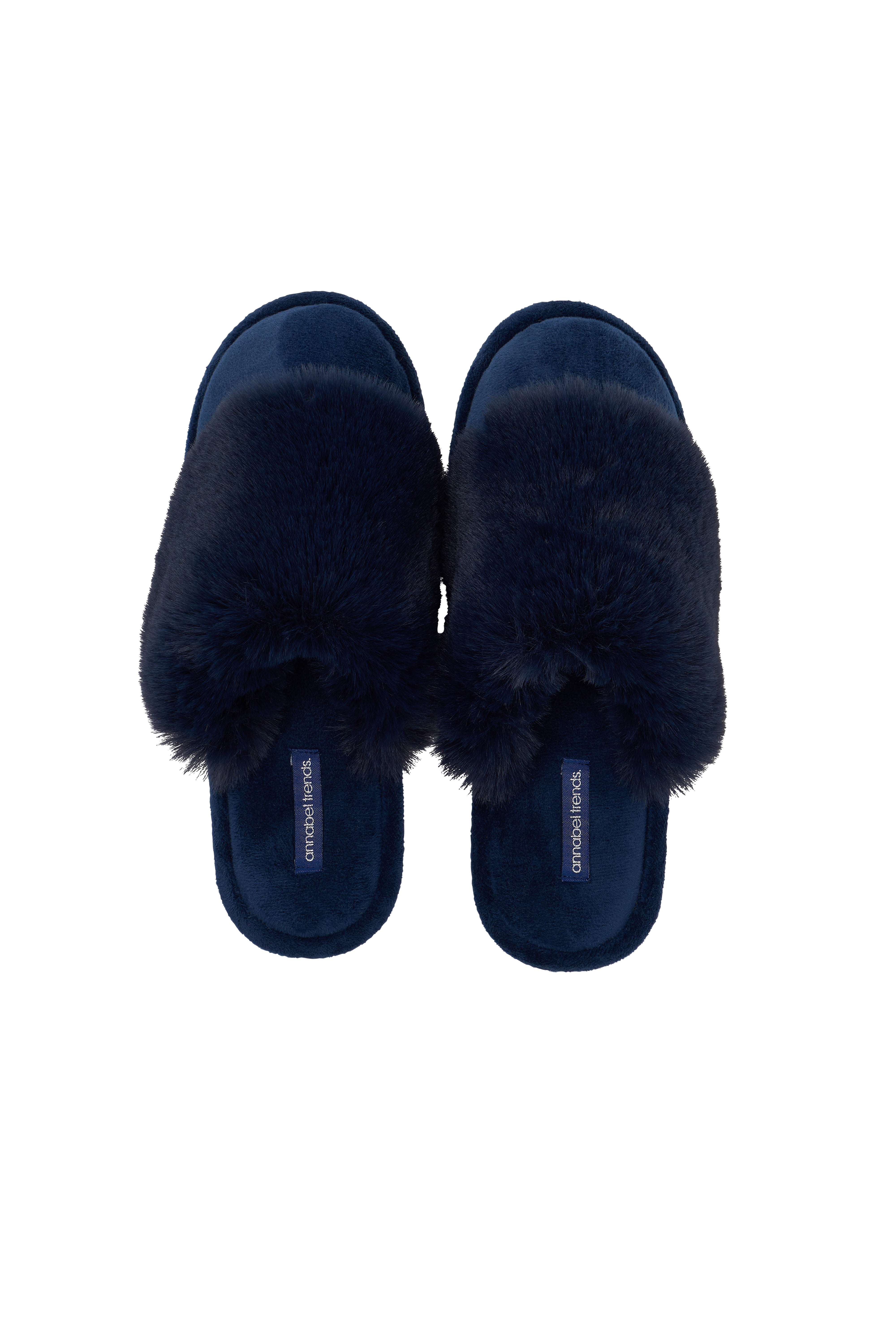 Luxe Slippers | Navy