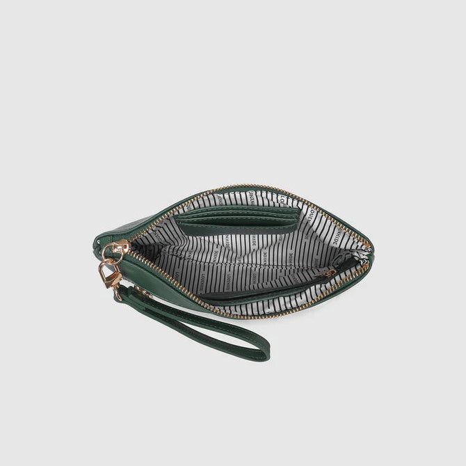 Mimi Clutch | Forest Green