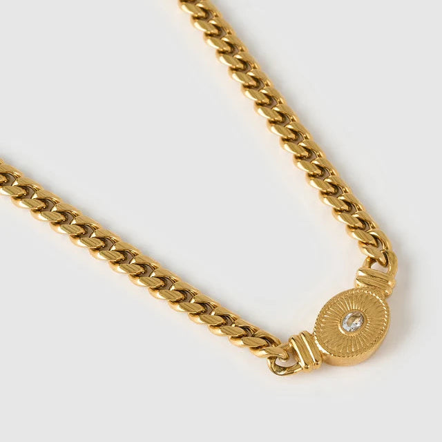 Alexandra Necklace | Gold