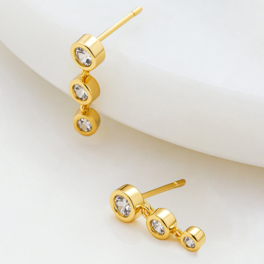 Abby Earrings | Gold