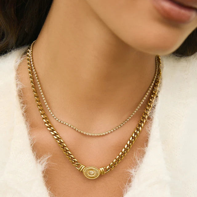 Alexandra Necklace | Gold