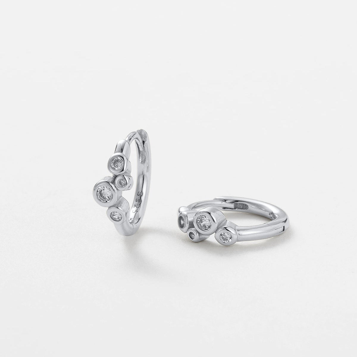 Amy Earrings | Silver