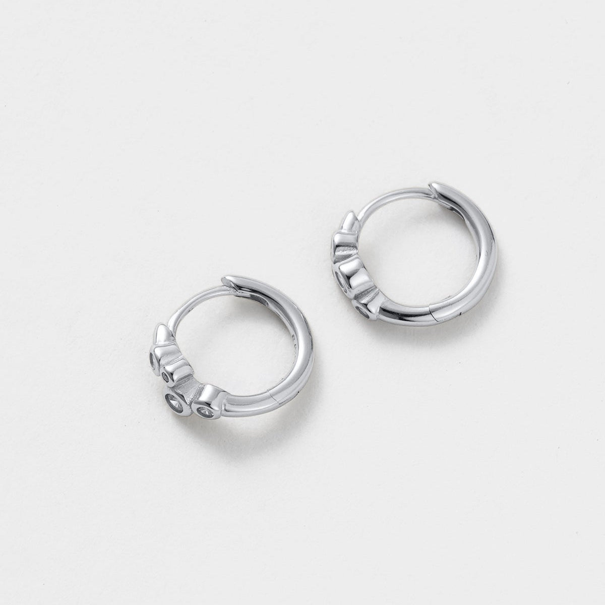 Amy Earrings | Silver