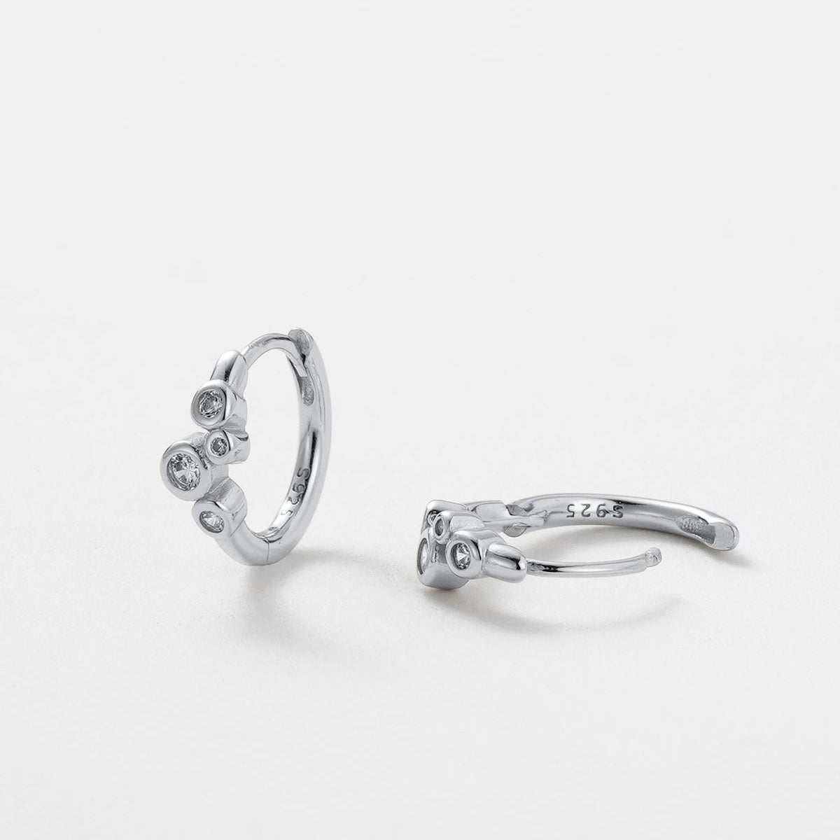 Amy Earrings | Silver