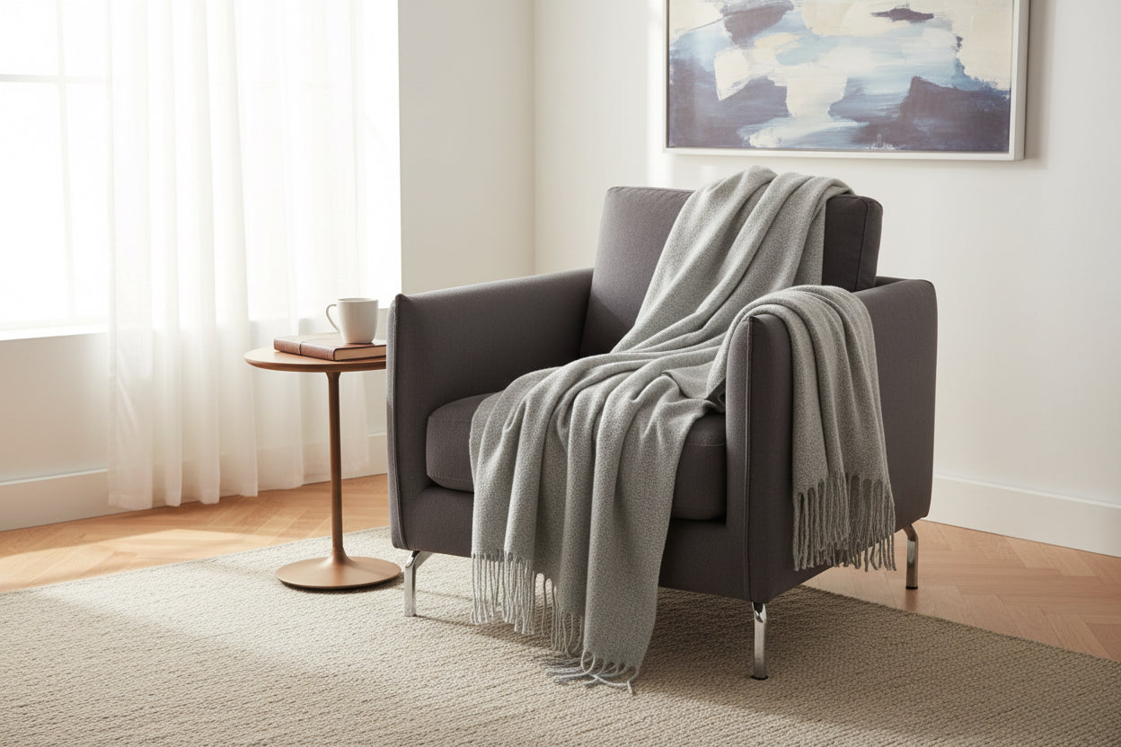 Anchorage Throw | Silver