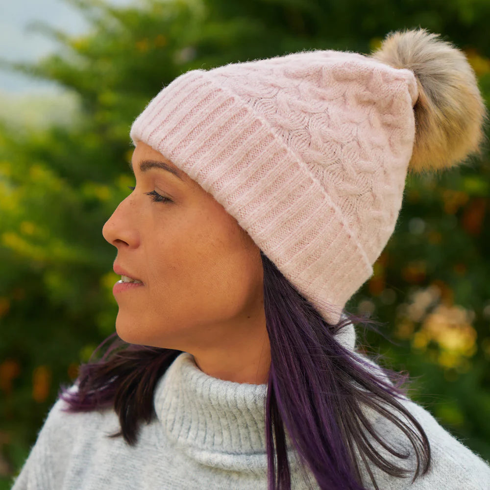 Snood and Beanie Set | Pink