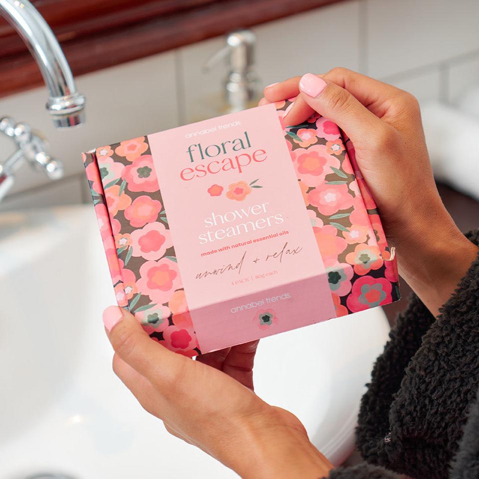 Floral Escape Shower Steamer Gift Box