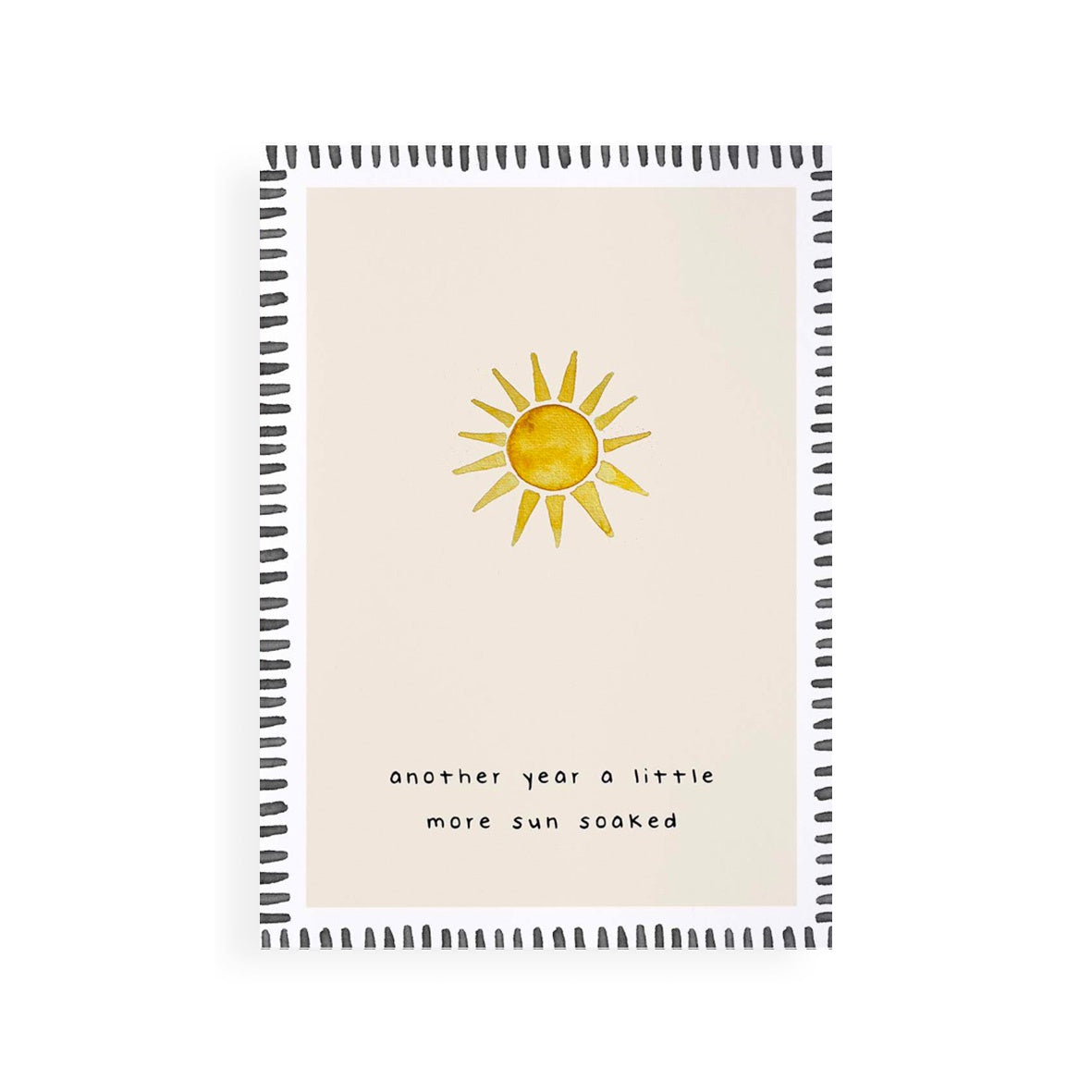 'Sun Soaked' Greeting Card