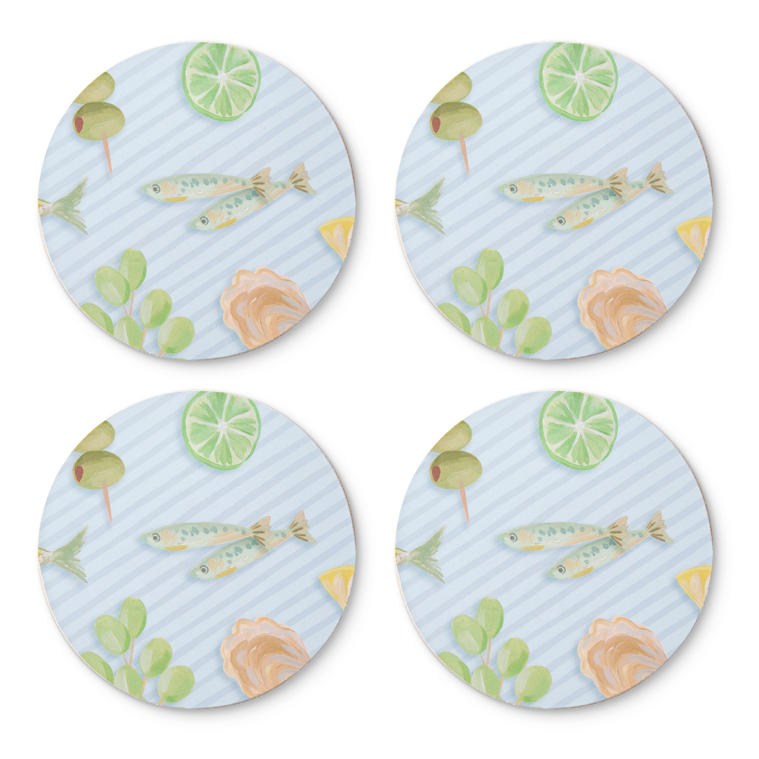 Aperitivo Round Coasters | Set/4