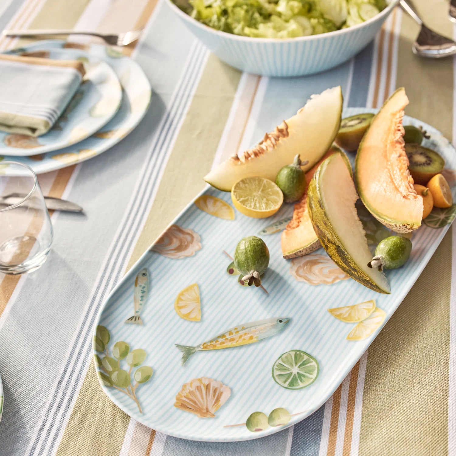 Aperitivo Melamine Oval Platter