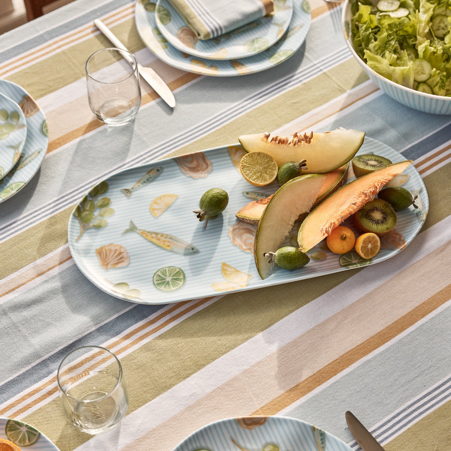 Aperitivo Melamine Oval Platter