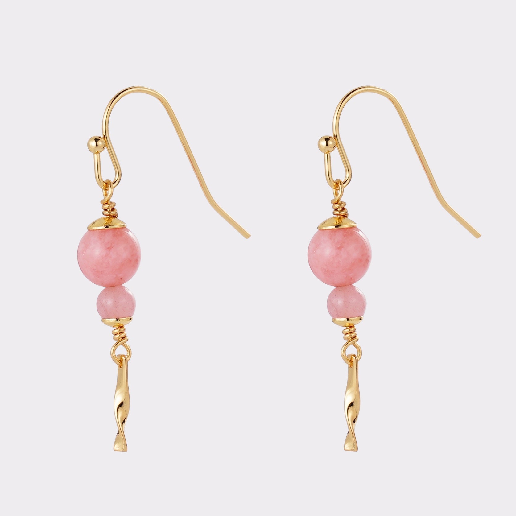 Aria Hook Earring | Pink