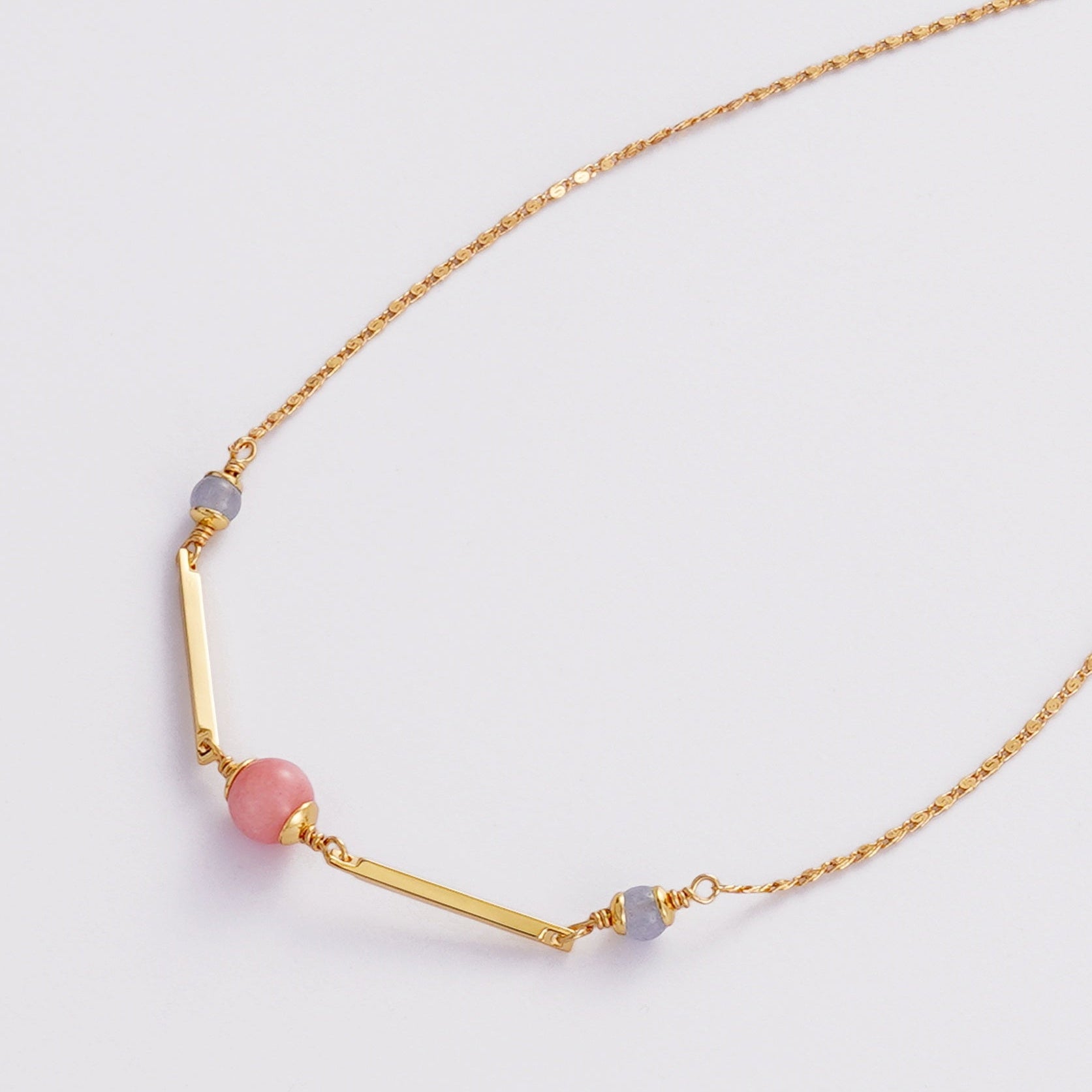 Aria Necklace | Pink