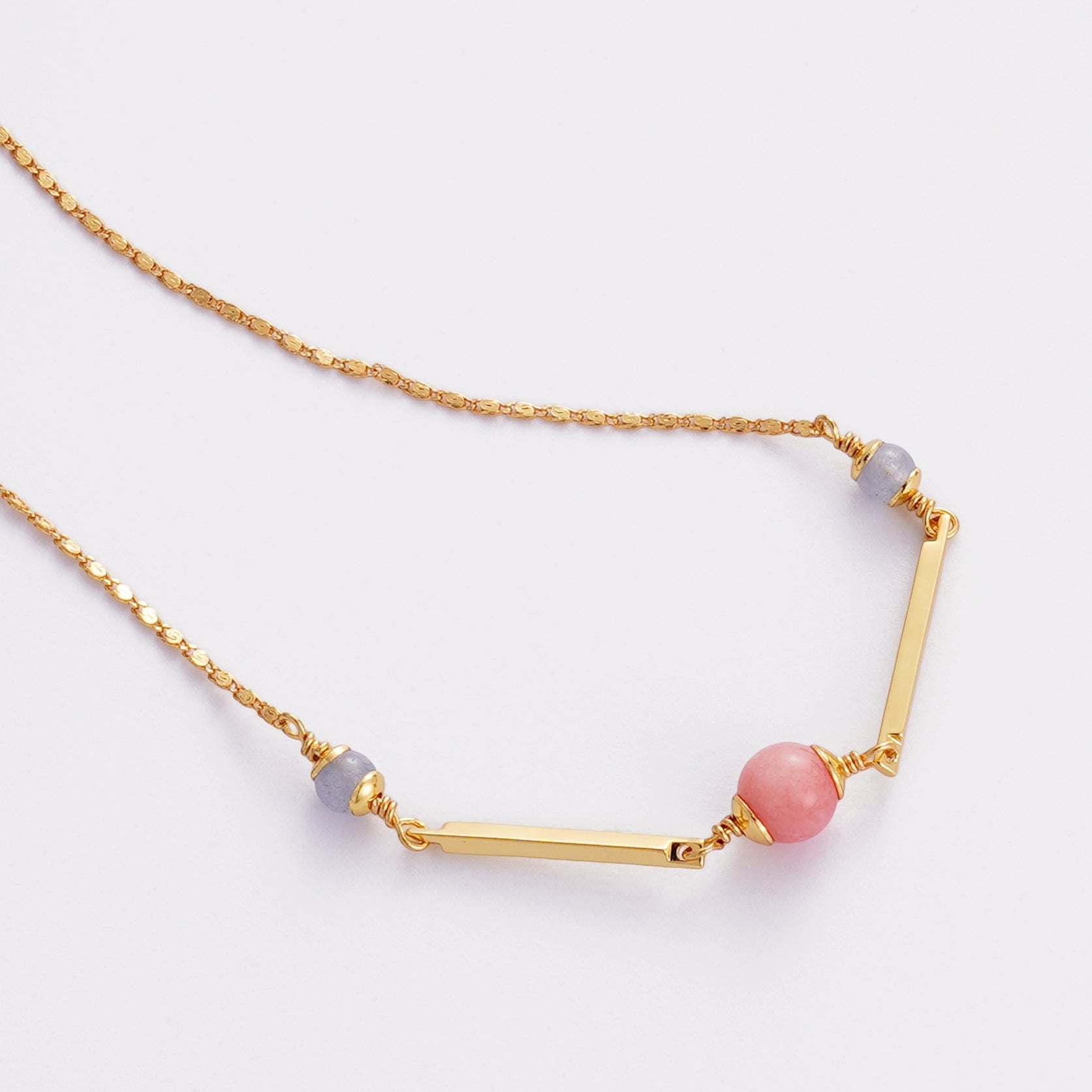 Aria Necklace | Pink