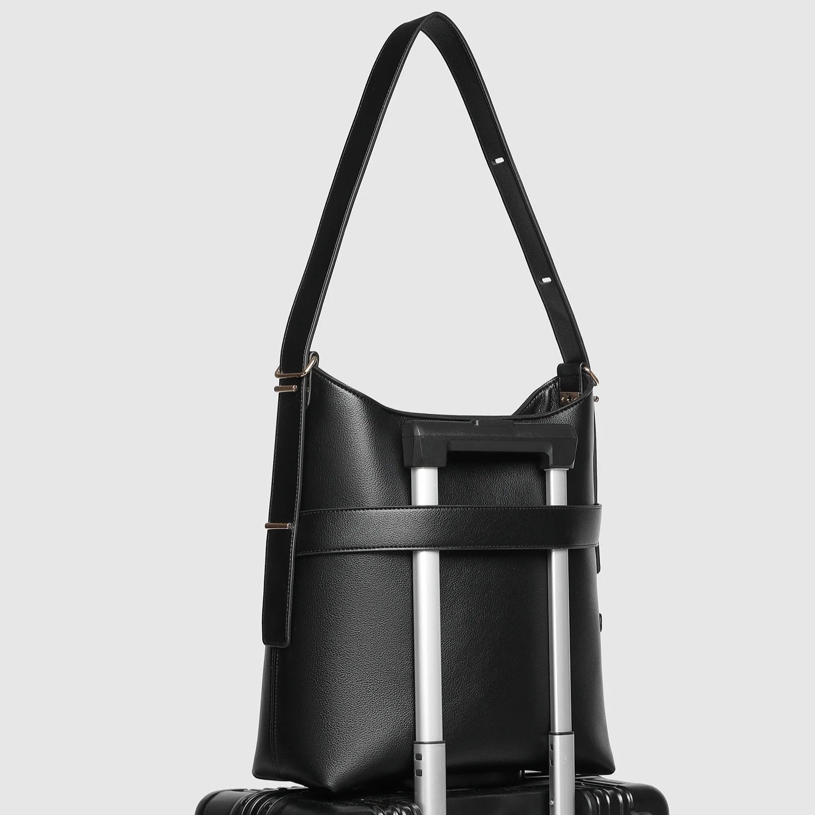 Audrey Bucket Bag | Black