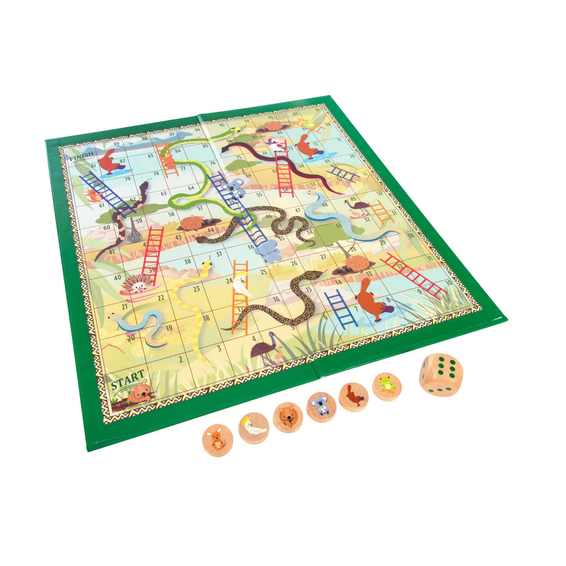 Aussie Animals Snakes &amp; Ladders