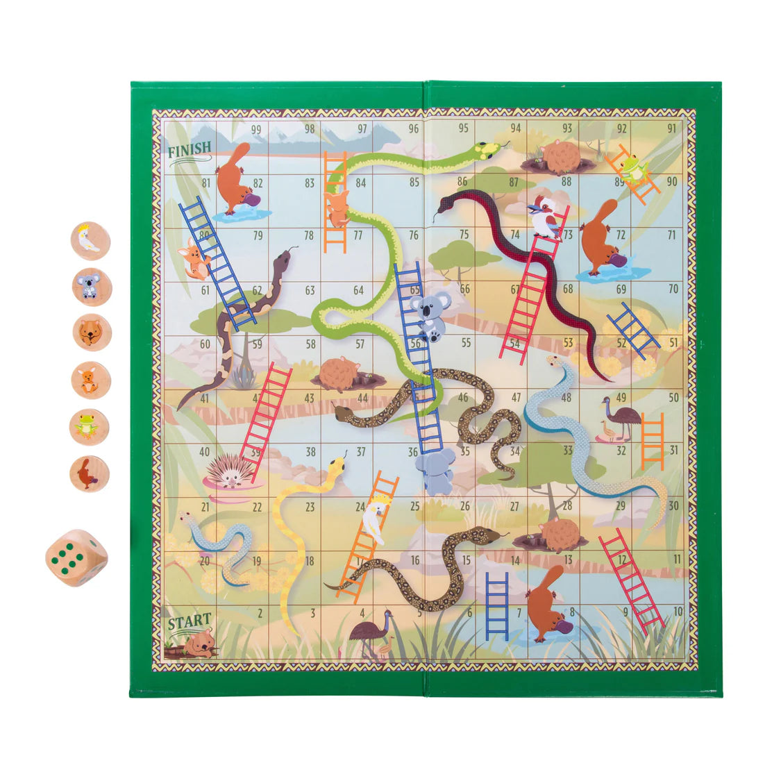 Aussie Animals Snakes &amp; Ladders