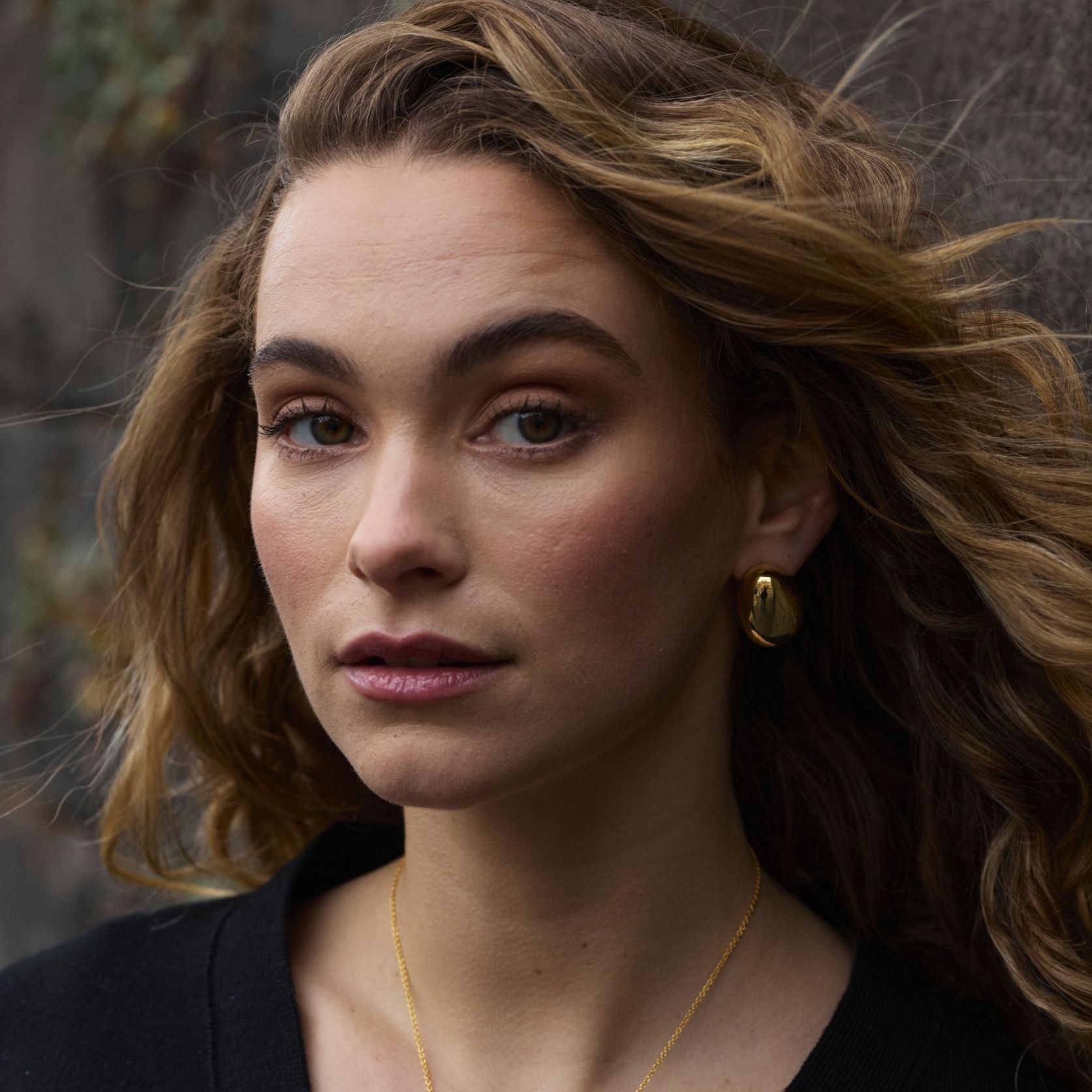Ava Earrings | Gold