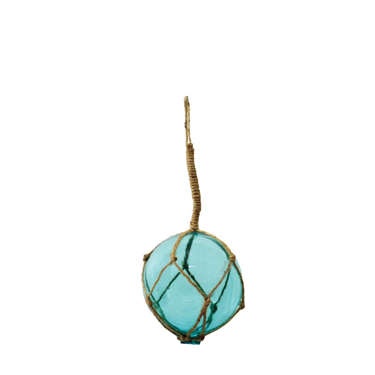 Azure Glass Rope Ball | Small