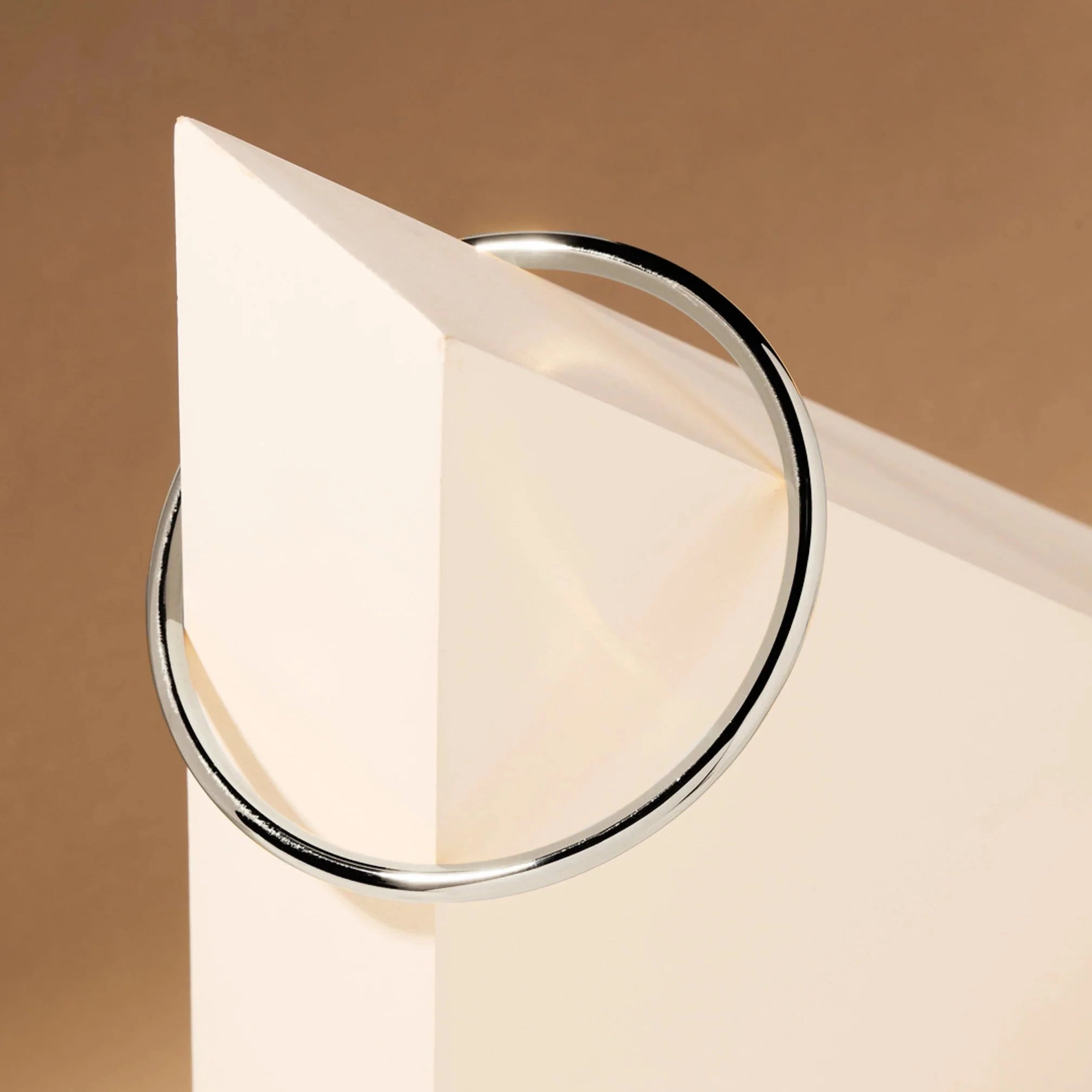 Simplicity Bangle | Silver
