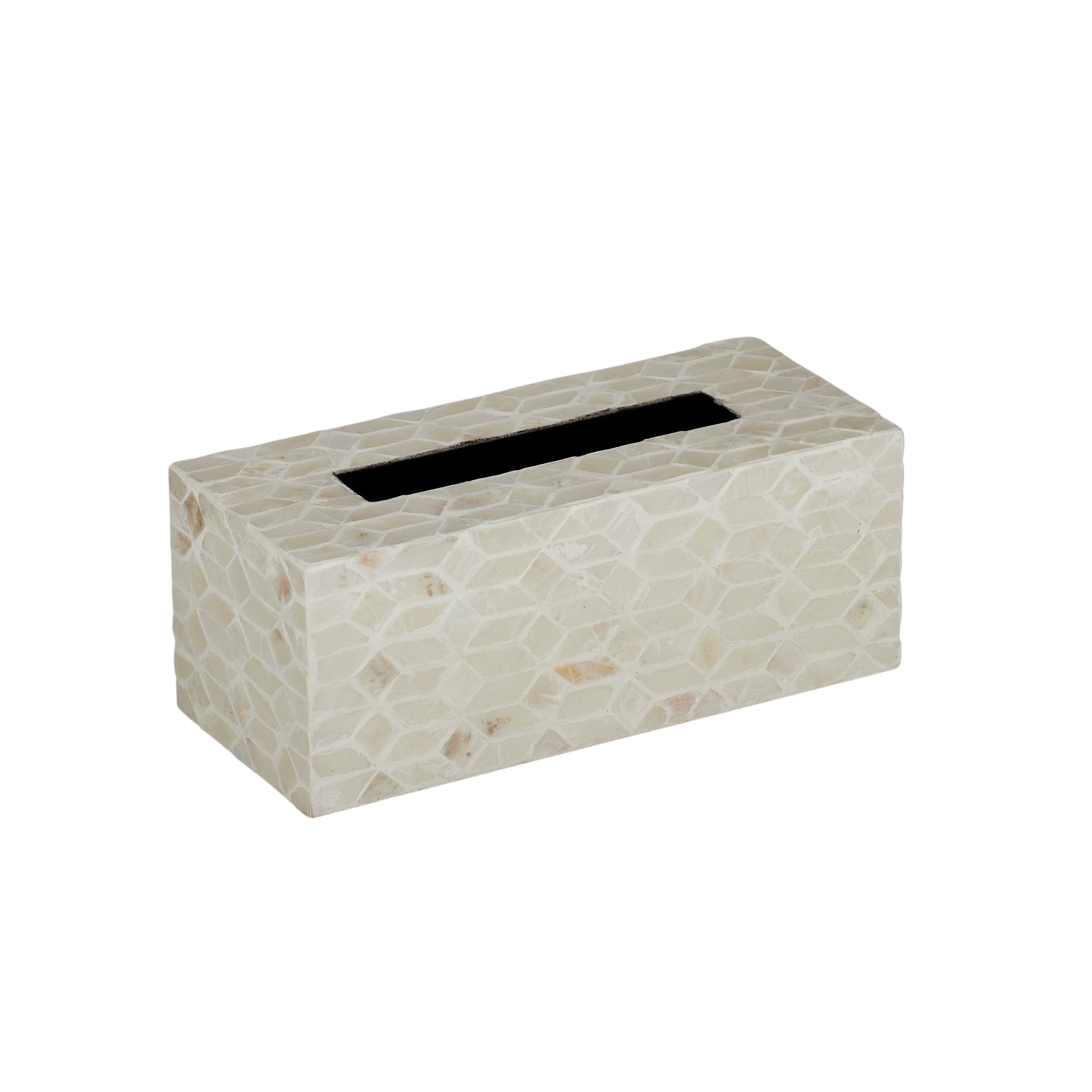 Belle Rectangle Inlay Tissue Box