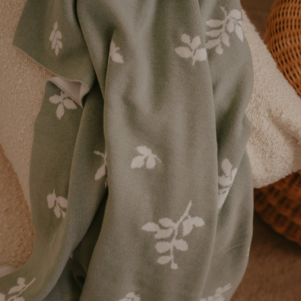 Reversible Blanket | Sweet Sage